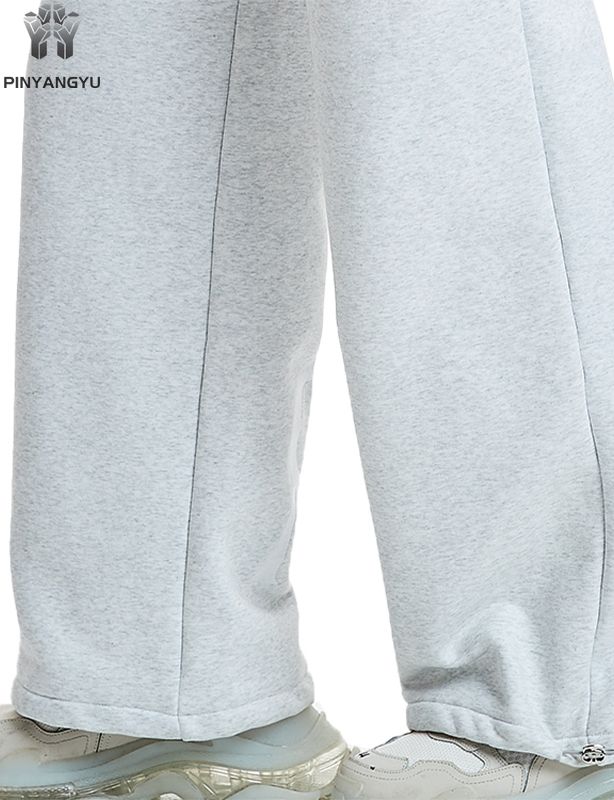 Joggebukser for menn med tilpasset logo Sportsbukser for menn joggebukser H&oslash;y kvalitet 100 % BOMULL Joggebukser