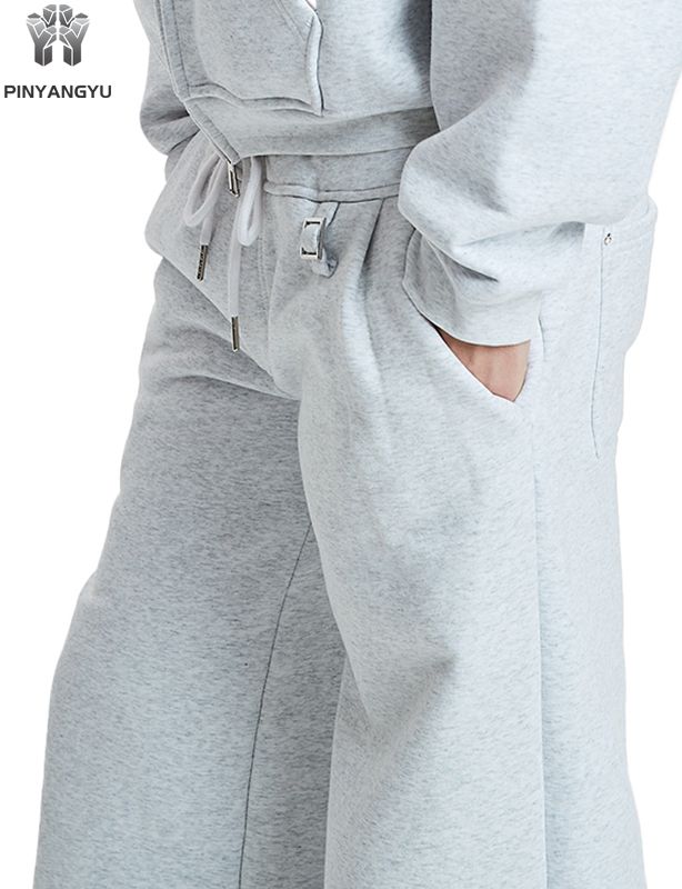 Joggebukser for menn med tilpasset logo Sportsbukser for menn joggebukser H&oslash;y kvalitet 100 % BOMULL Joggebukser