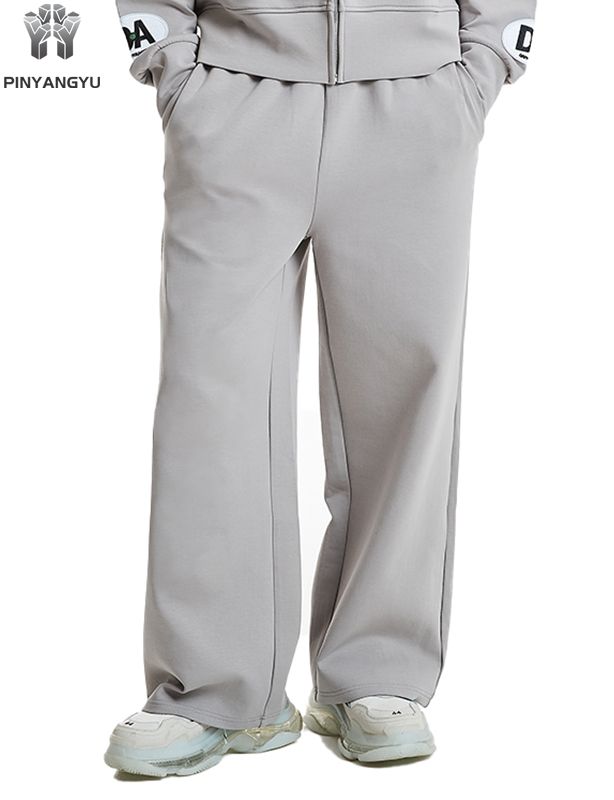 Streetwear Jogger Joggebukse med rett ben H&oslash;ykvalitets joggebukse Billig engros joggebukse for menn