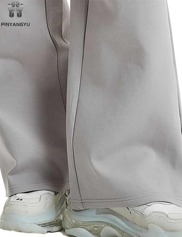 Streetwear Jogger Joggebukse med rett ben H&oslash;ykvalitets joggebukse Billig engros joggebukse for menn