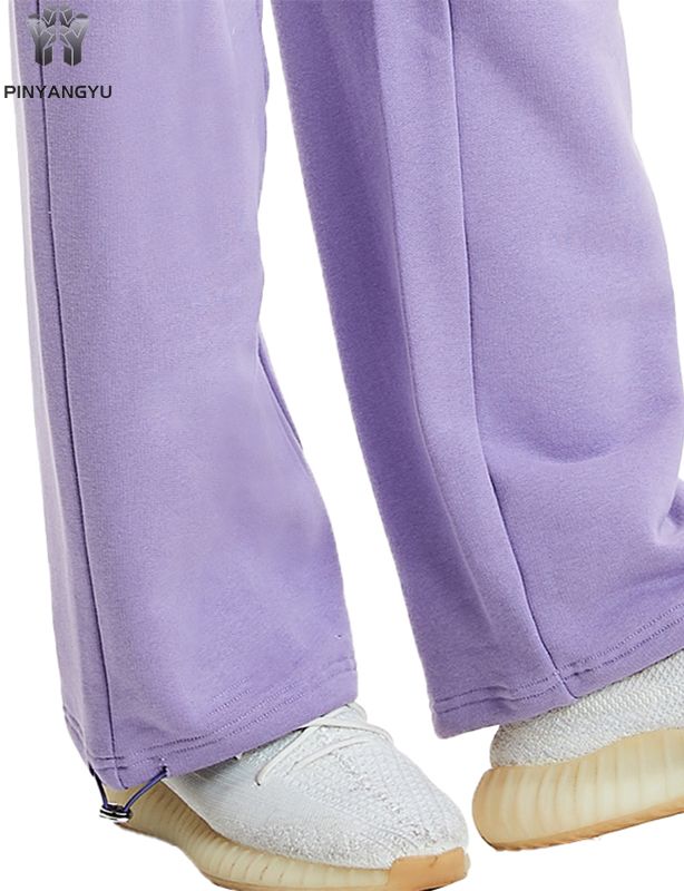 Y2k Oversize Drawstrings Stablet Bukser Baggy Wide Leg Bukser Men Joggers