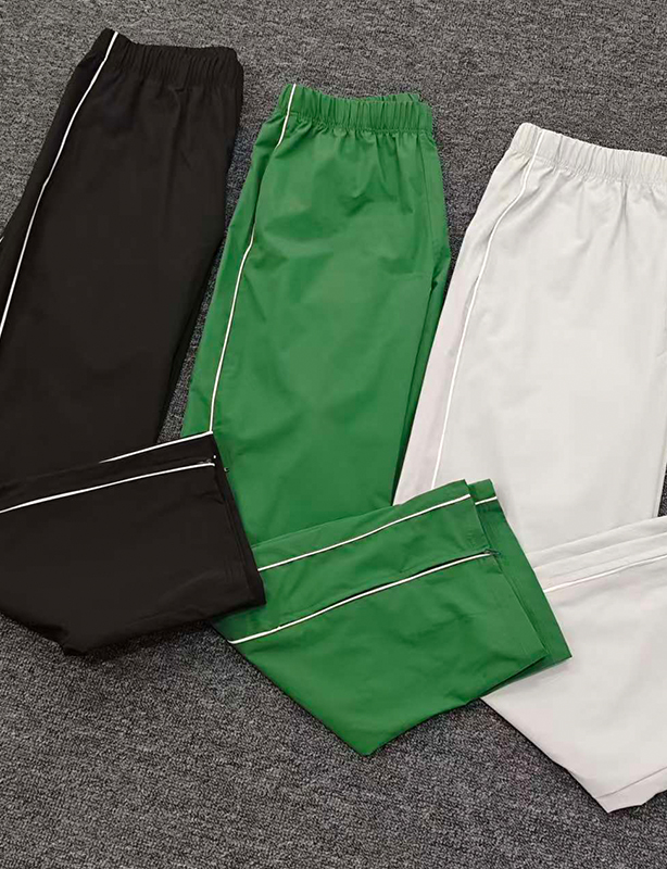 Egendefinert Casual Mid joggebukse Skjermtrykk-logobrodert Regular Fit Fleece inni Bomullsstrikket Joggerbukse for menn