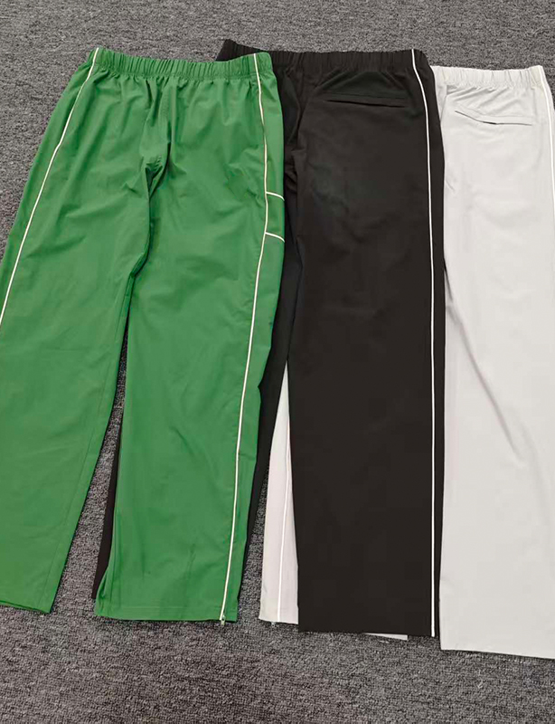 Egendefinert Casual Mid joggebukse Skjermtrykk-logobrodert Regular Fit Fleece inni Bomullsstrikket Joggerbukse for menn