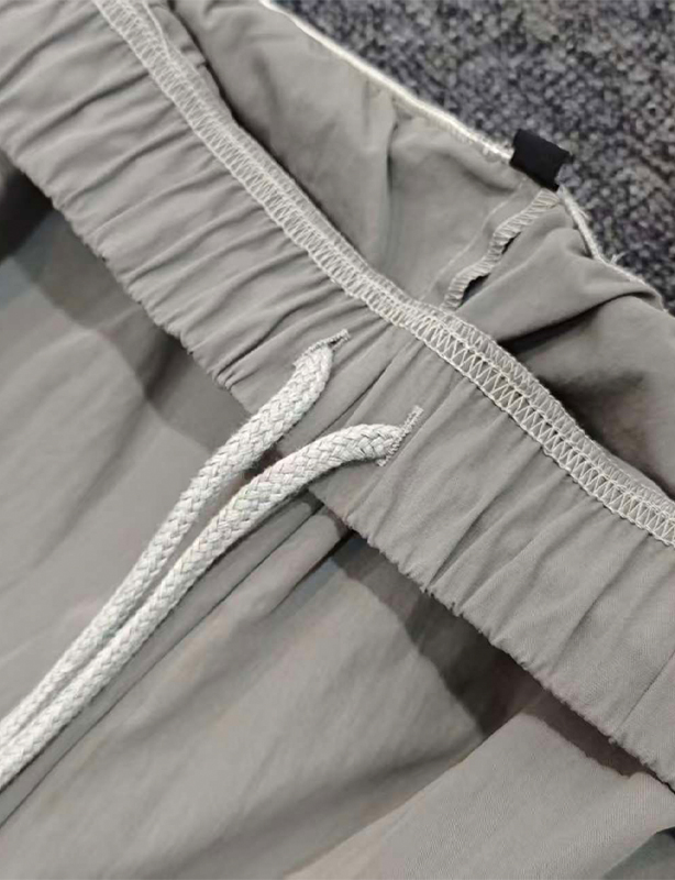 Tilpasset mote ungdomsnylon Super Baggy Flare Pregede Tungvekts joggebukser for menn Oversized print Brede joggebukser med sn&oslash;ring