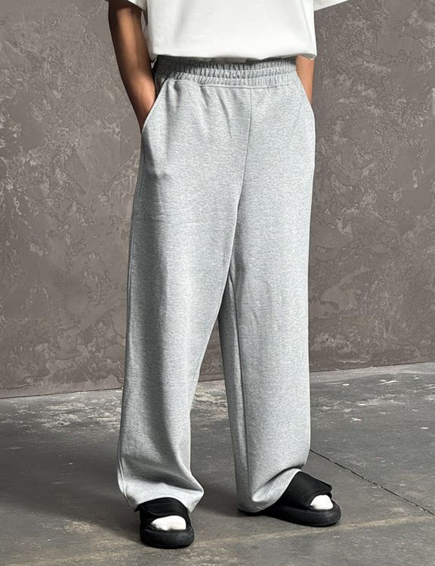 Factory joggebukser i fleece for menn med lommer &ndash; myke, komfortable joggere for trening og fritidskl&aelig;r