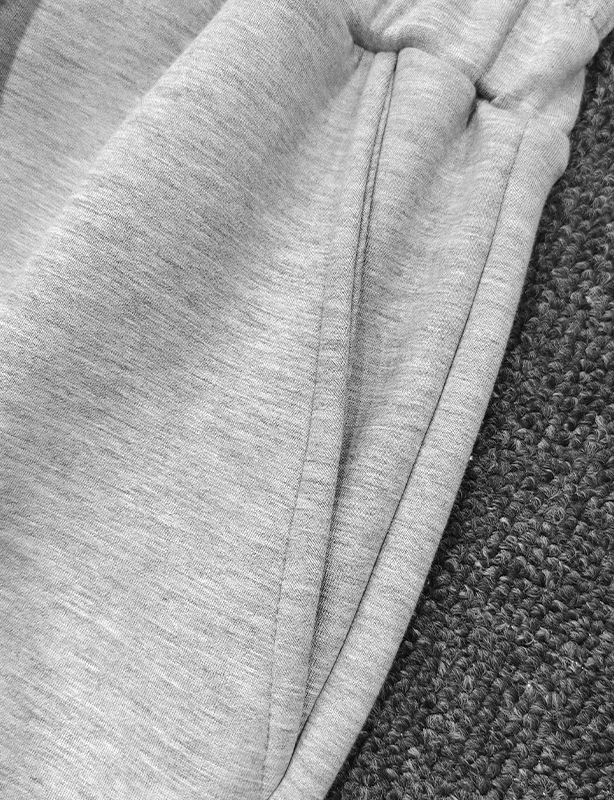 Factory joggebukser i fleece for menn med lommer &ndash; myke, komfortable joggere for trening og fritidskl&aelig;r
