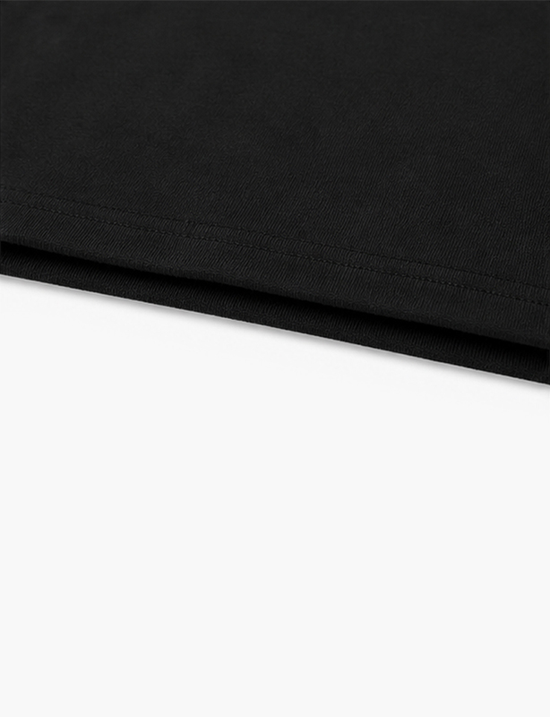 Besk&aring;rne tilpassede gensere med rund hals &ndash; Trendy langermet design med h&oslash;y fald i premium ren bomull, perfekt for lagdeling eller frittst&aring;ende Streetwear-stil