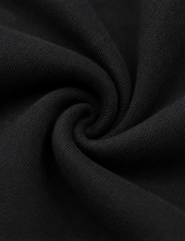 Besk&aring;rne tilpassede gensere med rund hals &ndash; Trendy langermet design med h&oslash;y fald i premium ren bomull, perfekt for lagdeling eller frittst&aring;ende Streetwear-stil